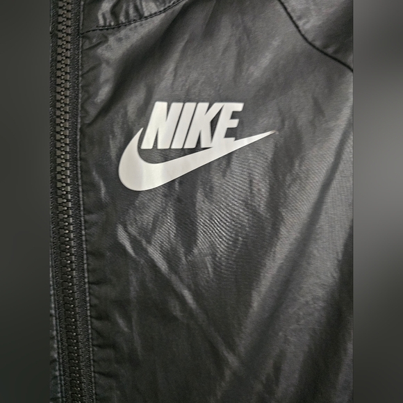 Nike Black Windbreaker Jacket - Picture 3 of 11